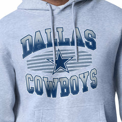 Dallas Cowboys Starter Team Grit Graphic Hoodie - Gray - NFL