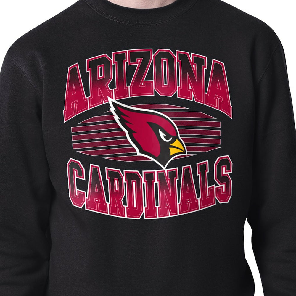 Arizona Cardinals Starter Team Grit Graphic Fleece Pullover Sweatshirt - Black - NFL