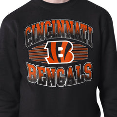 Cincinnati Bengals Starter Team Grit Graphic Fleece Pullover Sweatshirt - Black - NFL