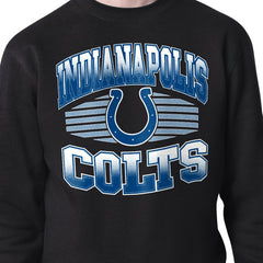 Indianapolis Colts Starter Team Grit Graphic Fleece Pullover Sweatshirt - Black - NFL