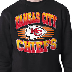Kansas City Chiefs Starter Team Grit Graphic Fleece Pullover Sweatshirt - Black - NFL