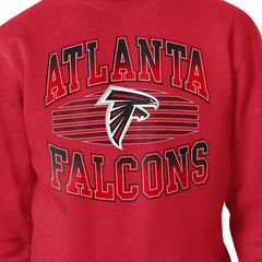 Atlanta Falcons Starter Team Grit Graphic Fleece Pullover Sweatshirt - Red - NFL