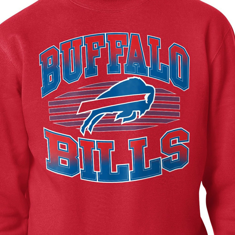 Buffalo Bills Starter Team Grit Graphic Fleece Pullover Sweatshirt - Red - NFL