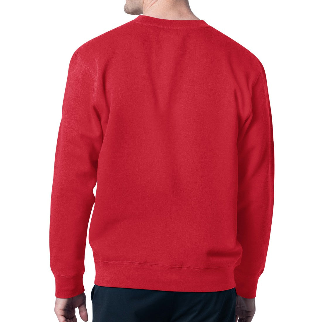 Houston Texans Starter Team Grit Graphic Fleece Pullover Sweatshirt - Red - NFL