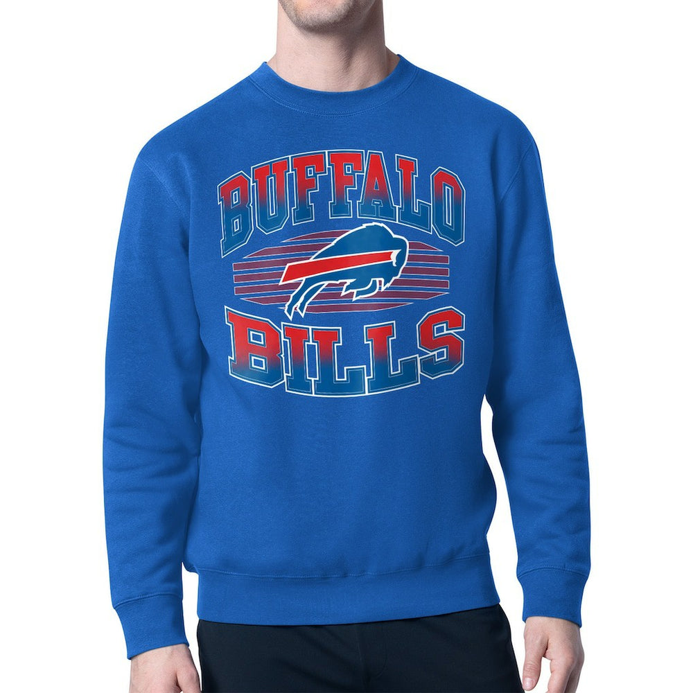 Buffalo Bills Starter Team Grit Graphic Fleece Pullover Sweatshirt - Royal - NFL