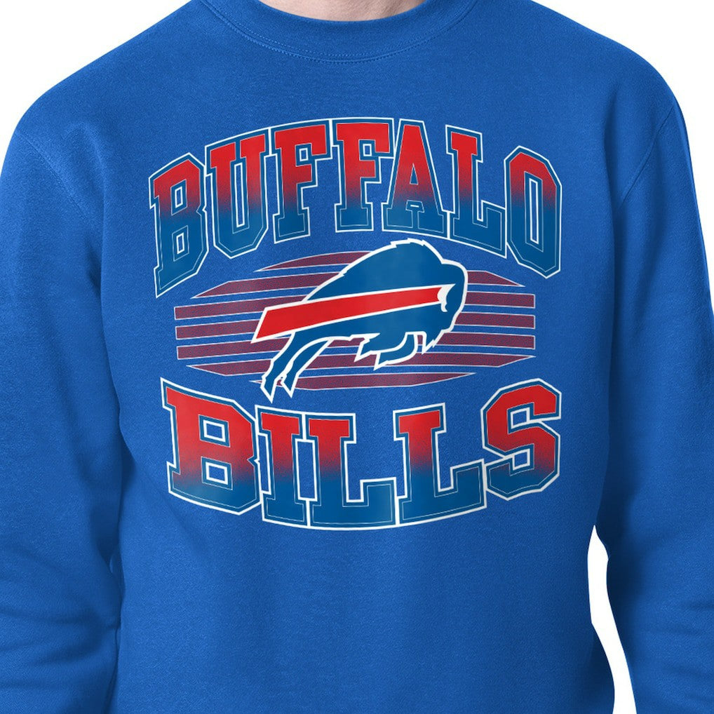 Buffalo Bills Starter Team Grit Graphic Fleece Pullover Sweatshirt - Royal - NFL