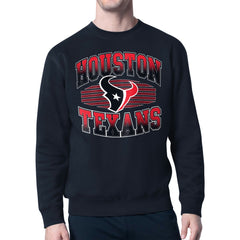 Houston Texans Starter Team Grit Graphic Fleece Pullover Sweatshirt - Navy - NFL