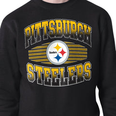 Pittsburgh Steelers Starter Team Grit Graphic Fleece Pullover Sweatshirt - Black - NFL