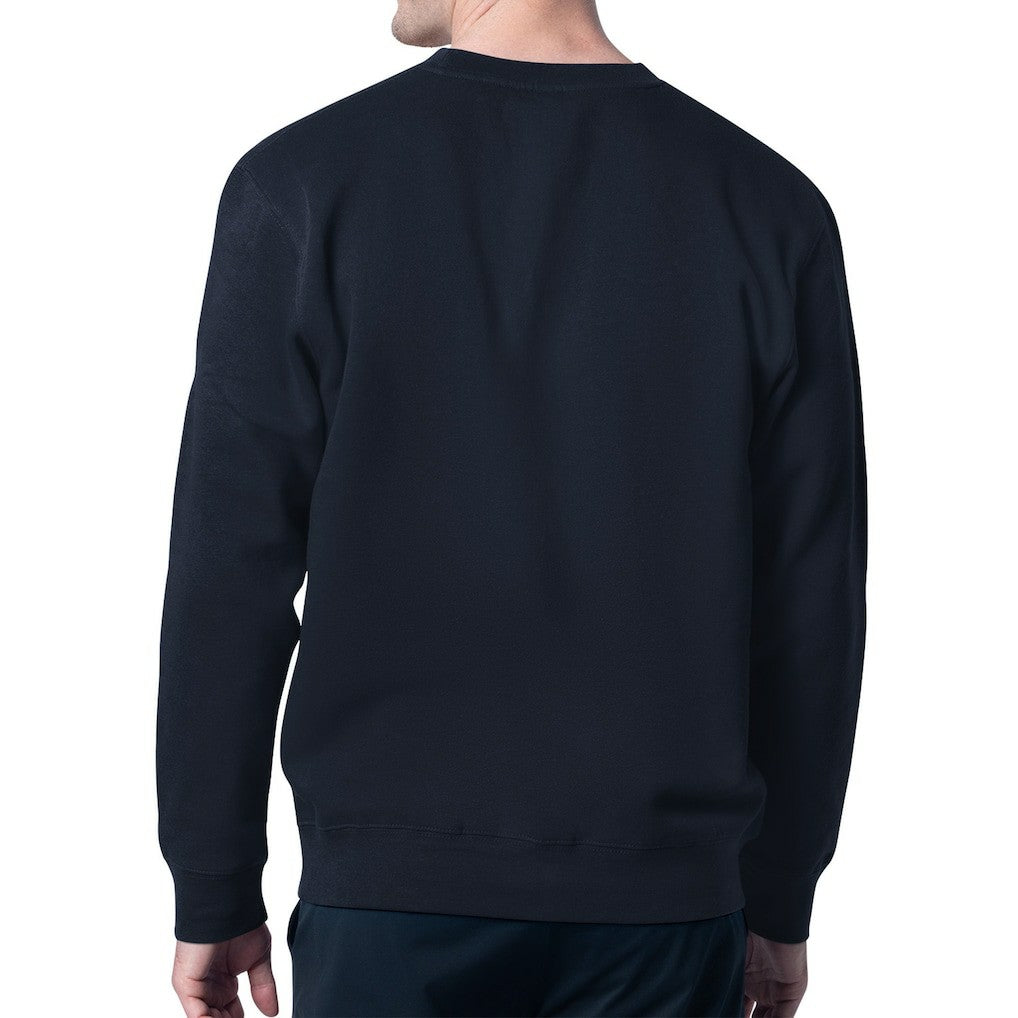Seattle Seahawks Starter Team Grit Graphic Fleece Pullover Sweatshirt - College Navy - NFL