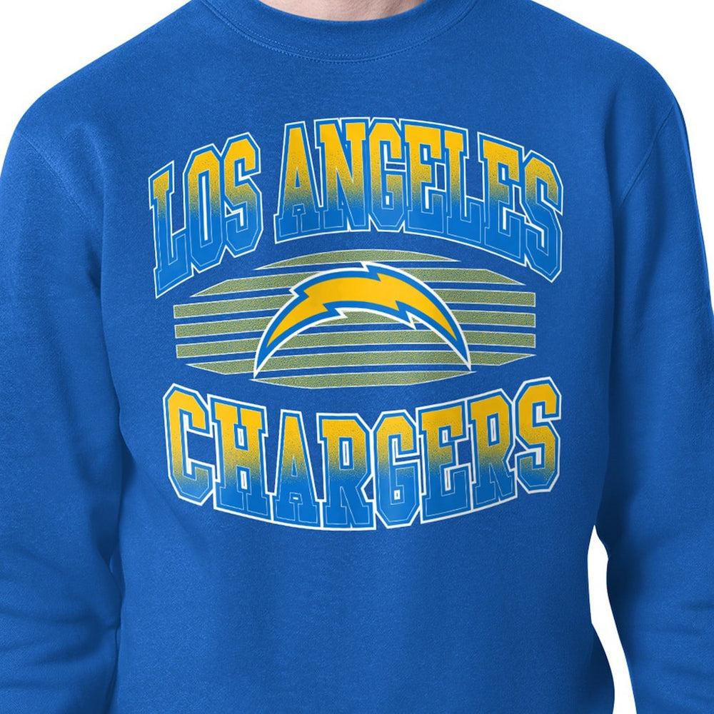 Los Angeles Chargers Starter Team Grit Graphic Fleece Pullover Sweatshirt - Royal - NFL