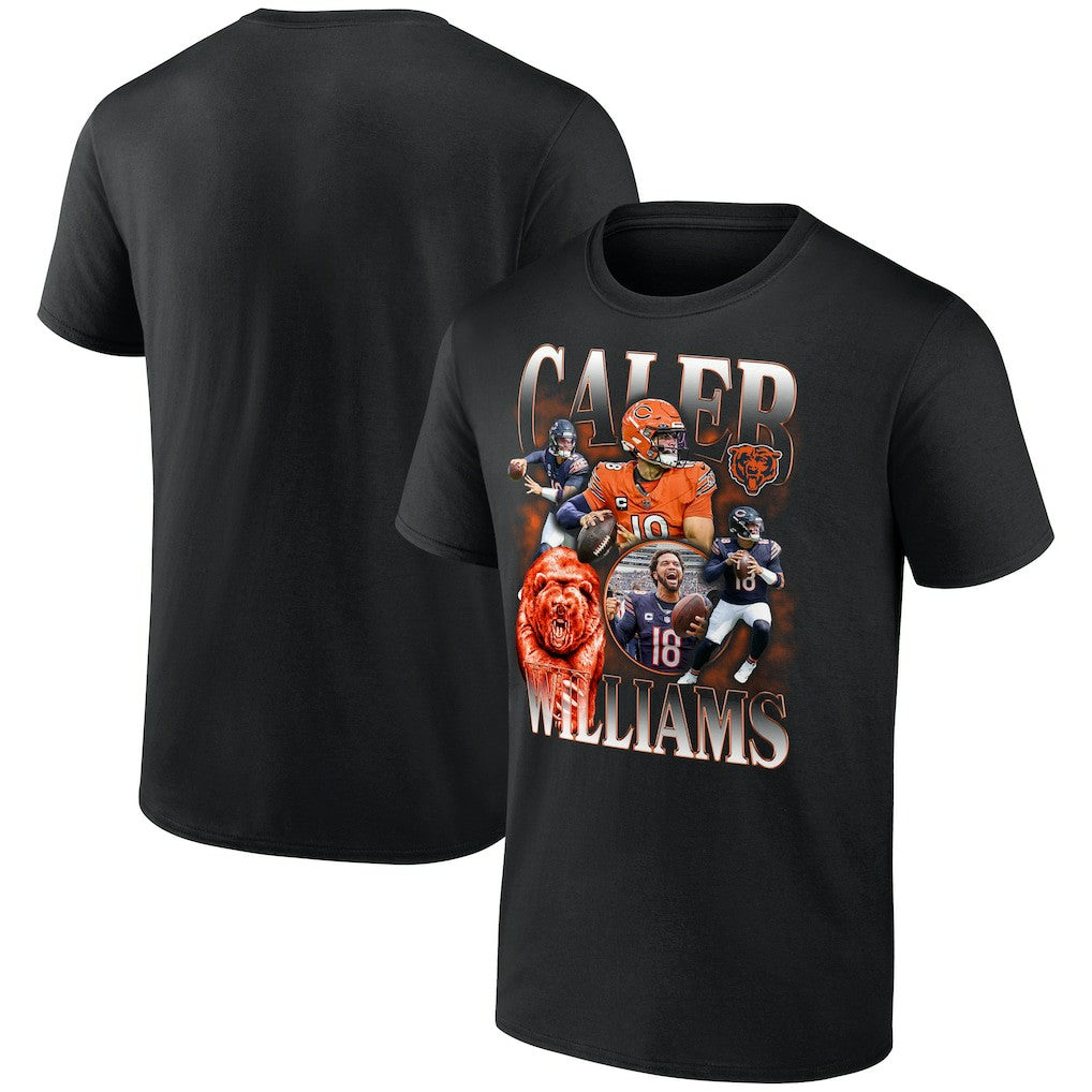 Caleb Williams Chicago Bears Notorious Graphic T-Shirt - Black - NFL