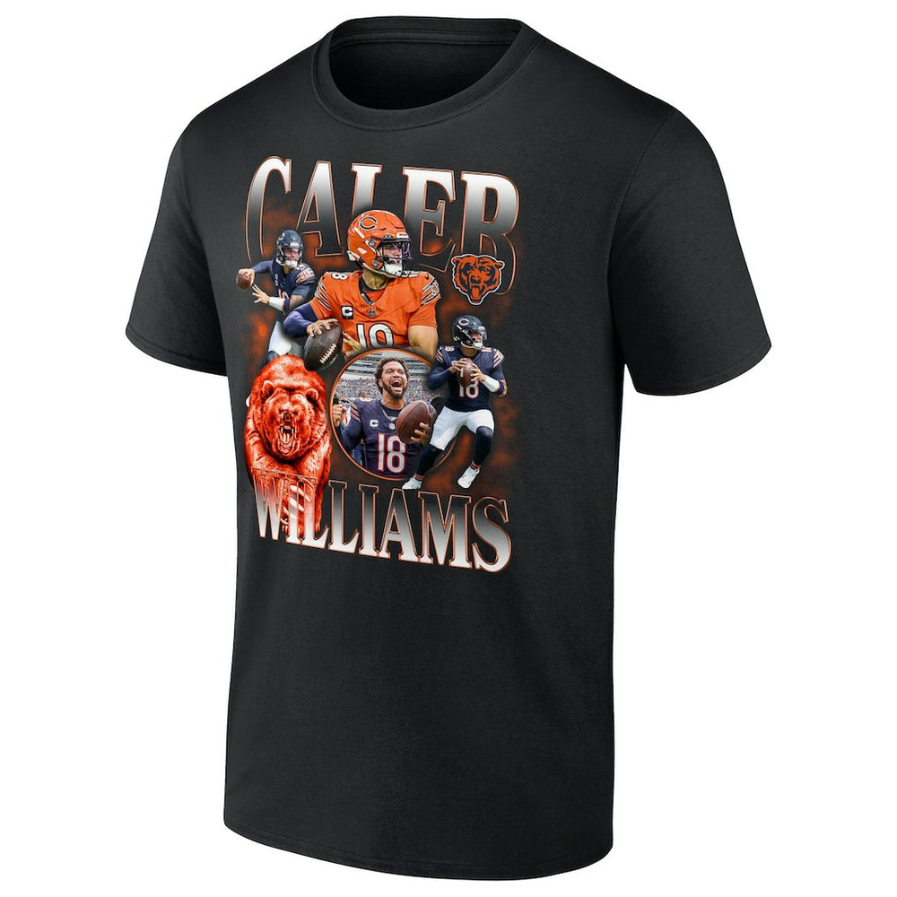 Caleb Williams Chicago Bears Notorious Graphic T-Shirt - Black - NFL