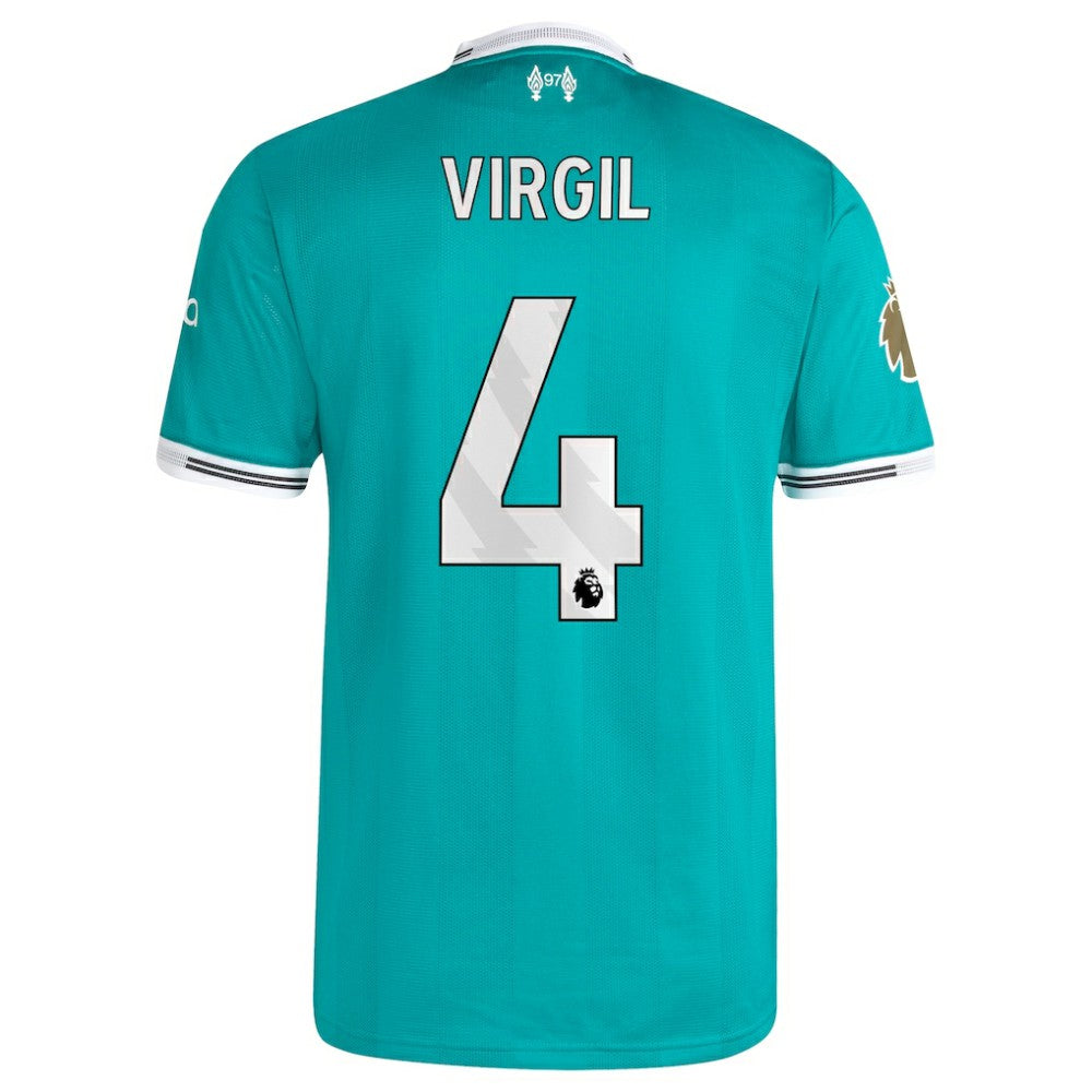 Adidas - Virgil van Dijk Liverpool 2025/26 Third Player Jersey - Green