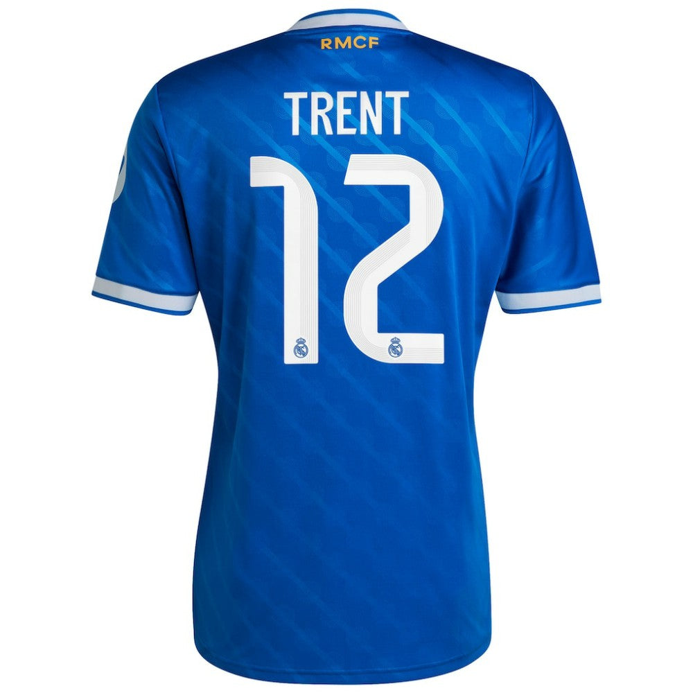 Adidas - Trent Alexander-Arnold Real Madrid 2025/26 Third Replica Player Jersey - Blue