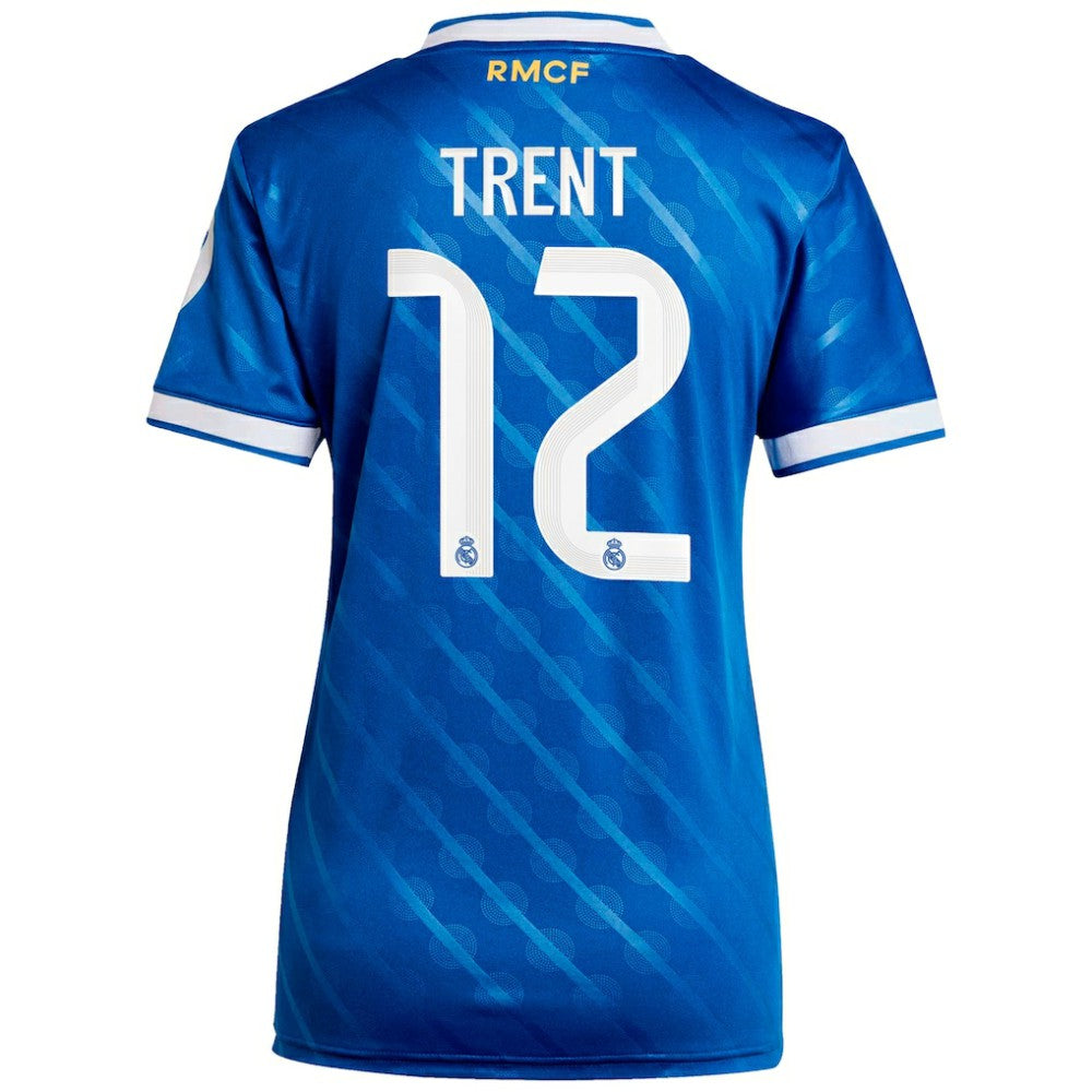 Adidas - Trent Alexander-Arnold Real Madrid Women's 2025/26 Third Replica Player Jersey - Blue