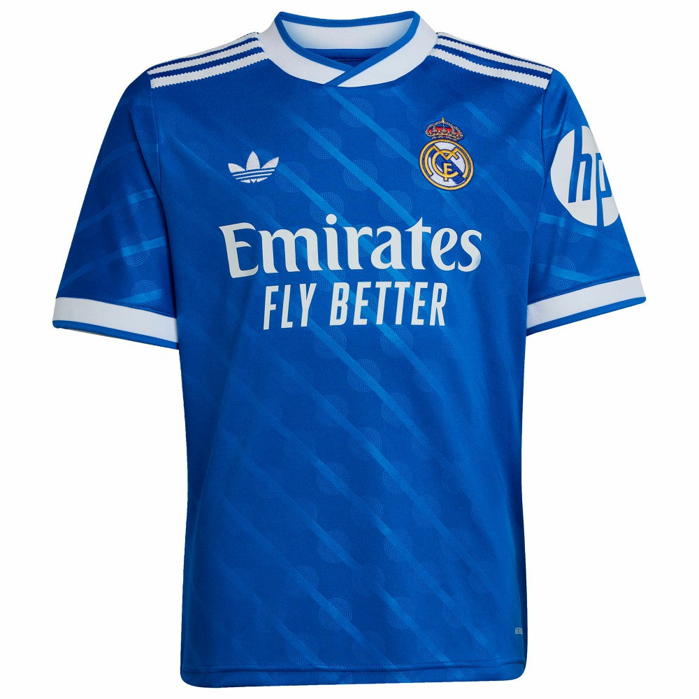 Adidas - Jude Bellingham Real Madrid Youth 2025/26 Third Replica Player Jersey - Blue