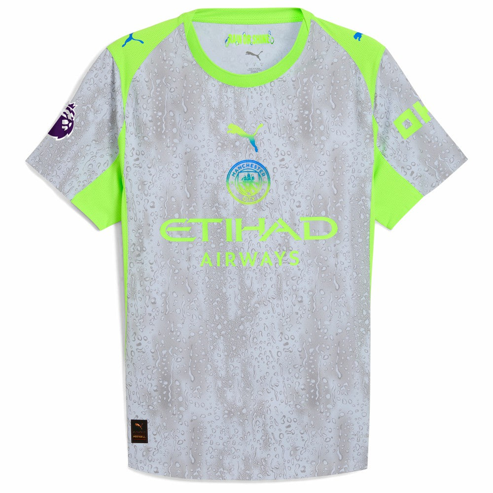 Puma - Manchester City 2025/26 Third Jersey - Green/Neon Green