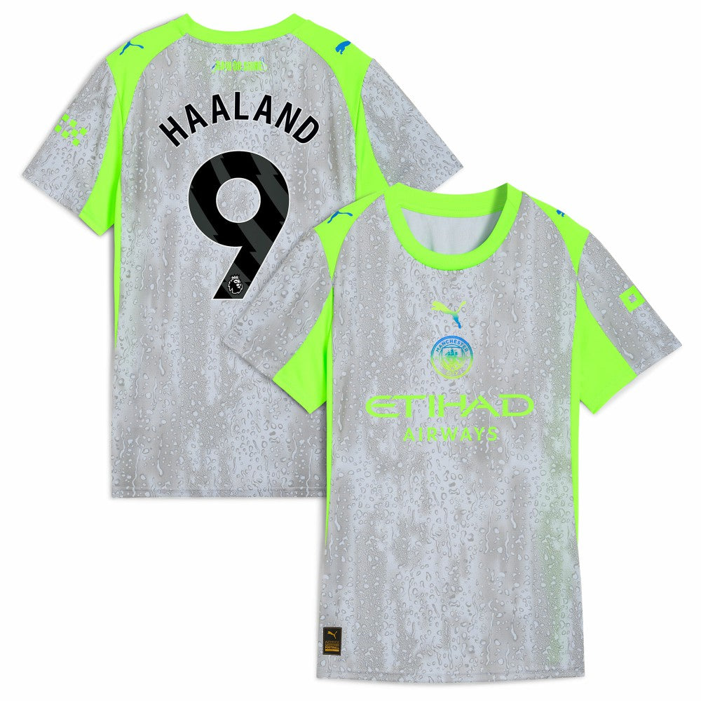 Puma - Manchester City Women's 2025/26 Third Replica Jersey - Green/Neon Green