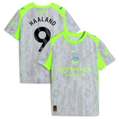 Puma - Manchester City Youth 2025/26 Third Replica Jersey - Green/Neon Green