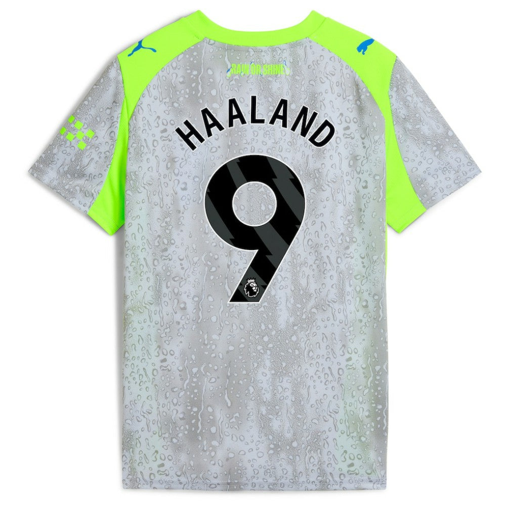 Puma - Manchester City Youth 2025/26 Third Replica Jersey - Green/Neon Green