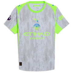 Puma - Manchester City 2025/26 Third Jersey - Green/Neon Green