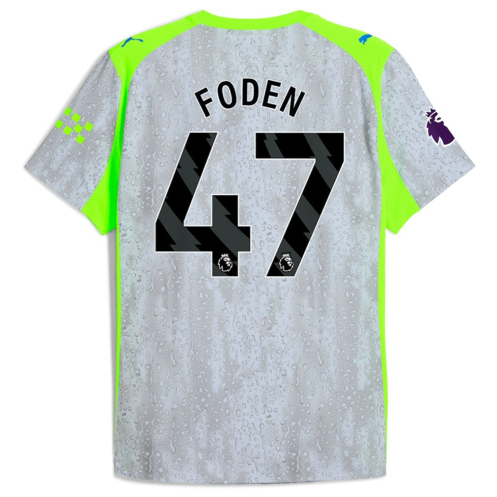Puma - Manchester City 2025/26 Third Jersey - Green/Neon Green