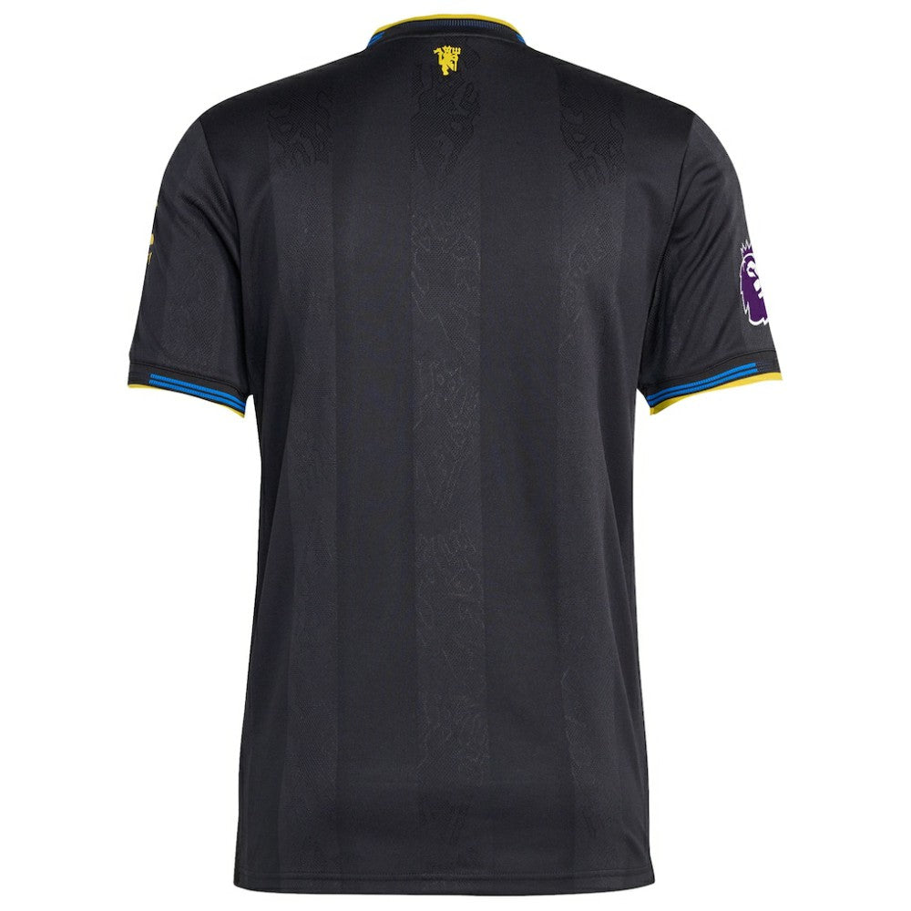 Adidas - Kobbie Mainoo Manchester United 2025/26 Third Player Jersey - Black