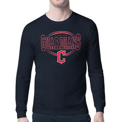 Cleveland Guardians Starter Team Track Graphic Long Sleeve T-Shirt for sale
