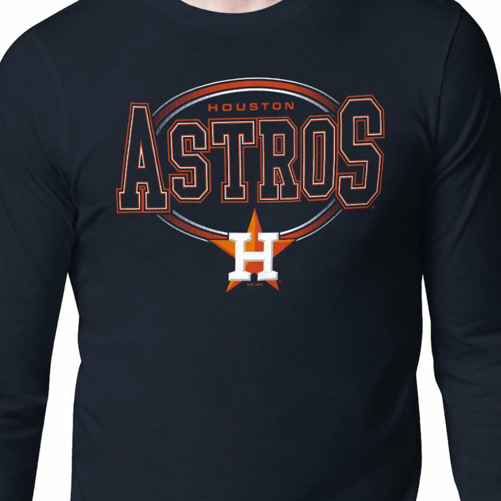 Houston Astros Starter Team Track Graphic Long Sleeve T-Shirt Near Me