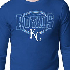 Kansas City Royals Starter Team Track Graphic Long Sleeve T-Shirt Outlet