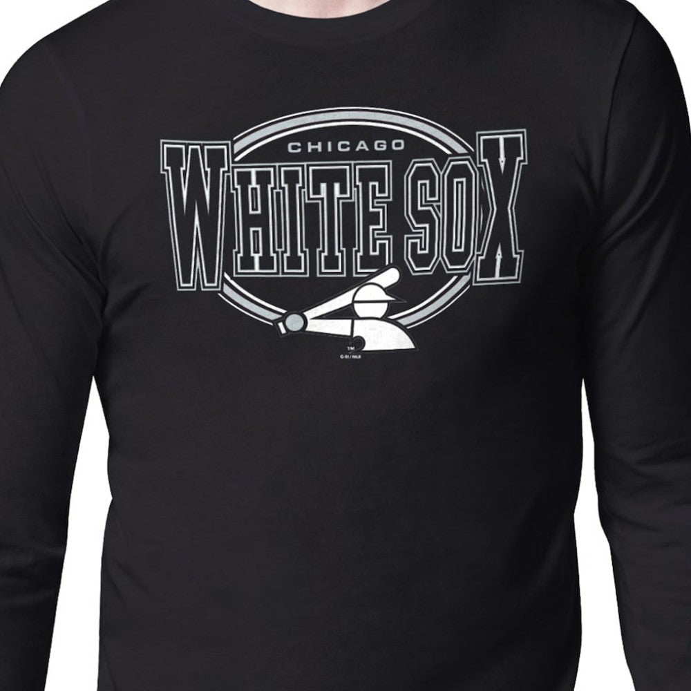 Chicago White Sox Starter Team Track Graphic Long Sleeve T-Shirt Sale