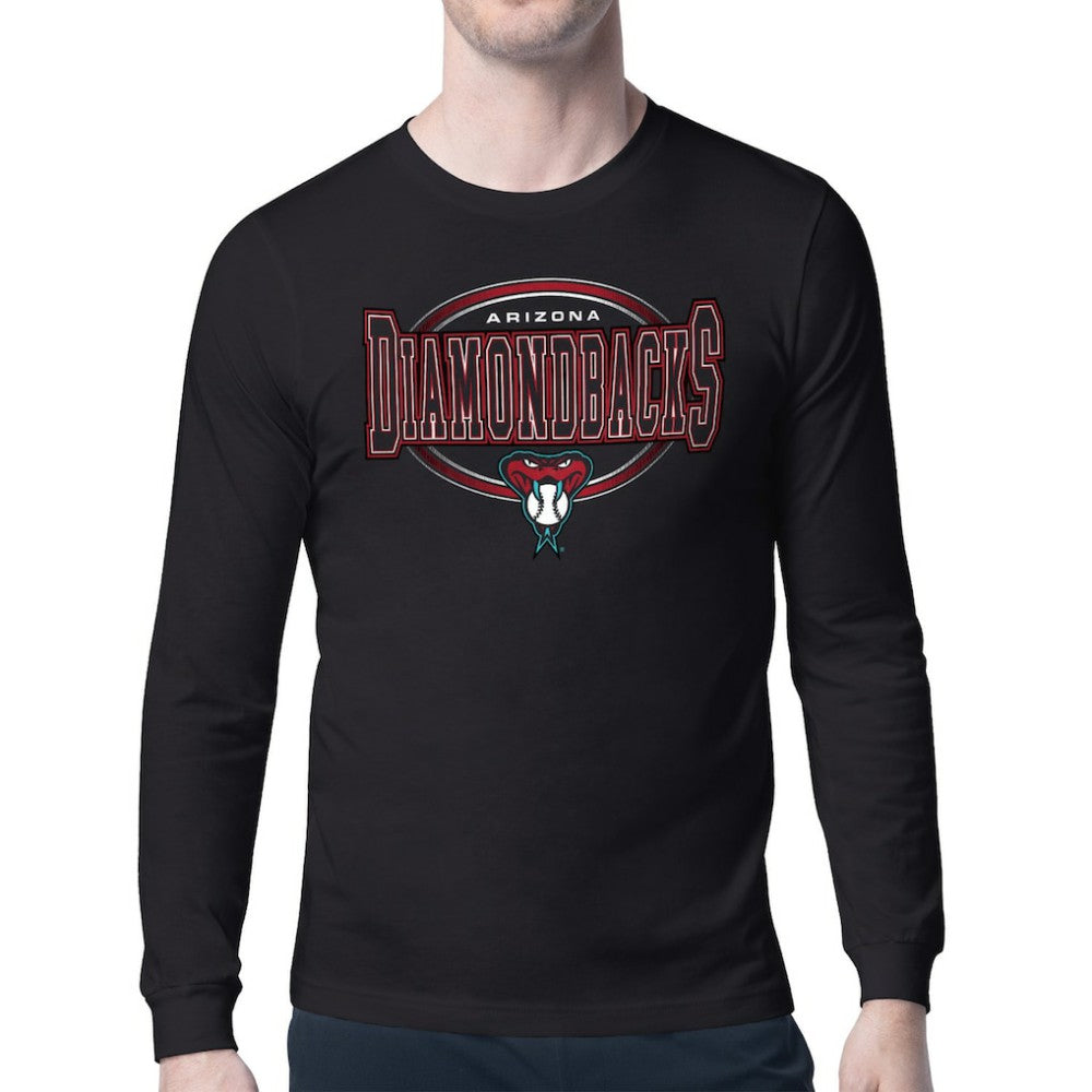 Arizona Diamondbacks Starter Team Track Graphic Long Sleeve T-Shirt Discount