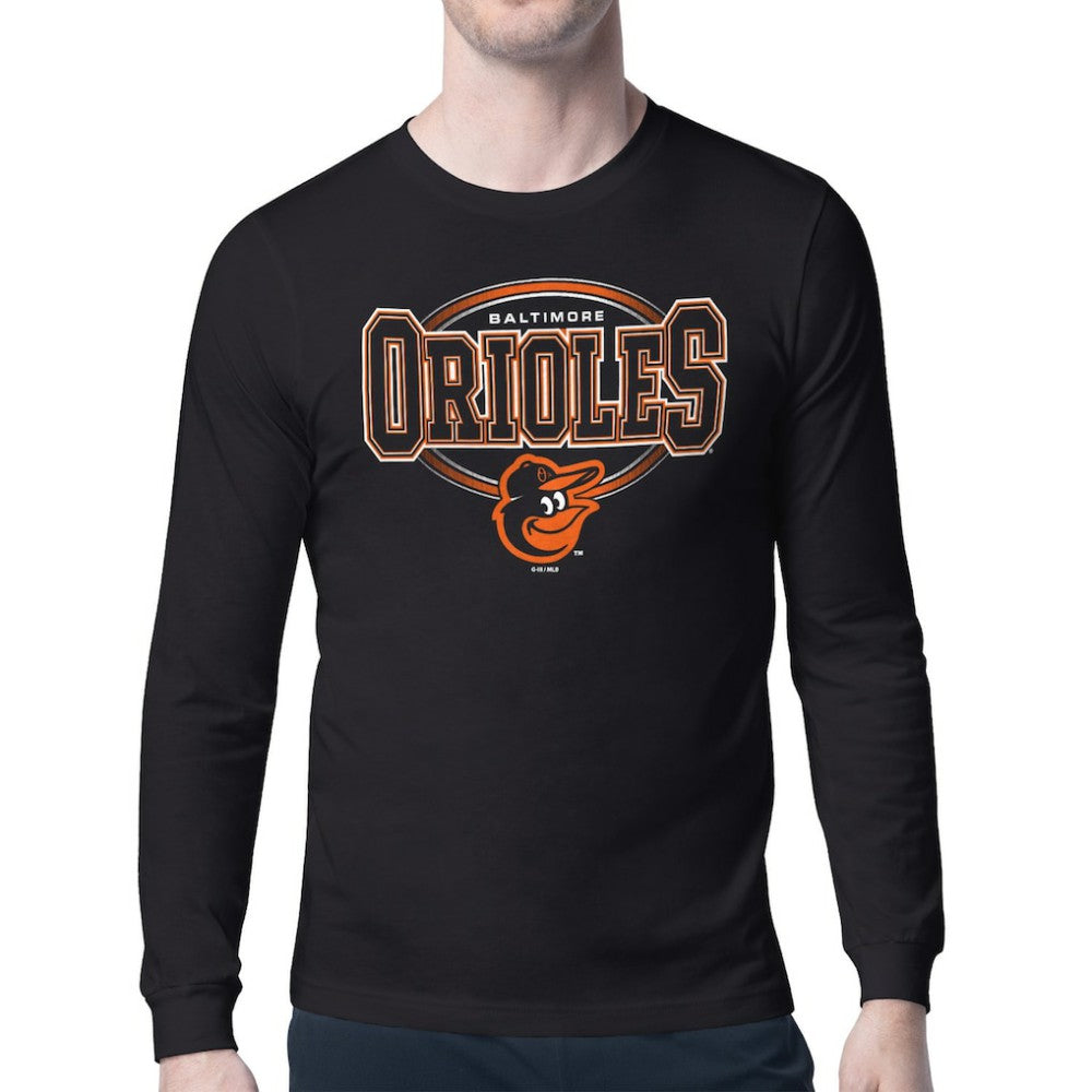 Baltimore Orioles Starter Team Track Graphic Long Sleeve T-Shirt for sale