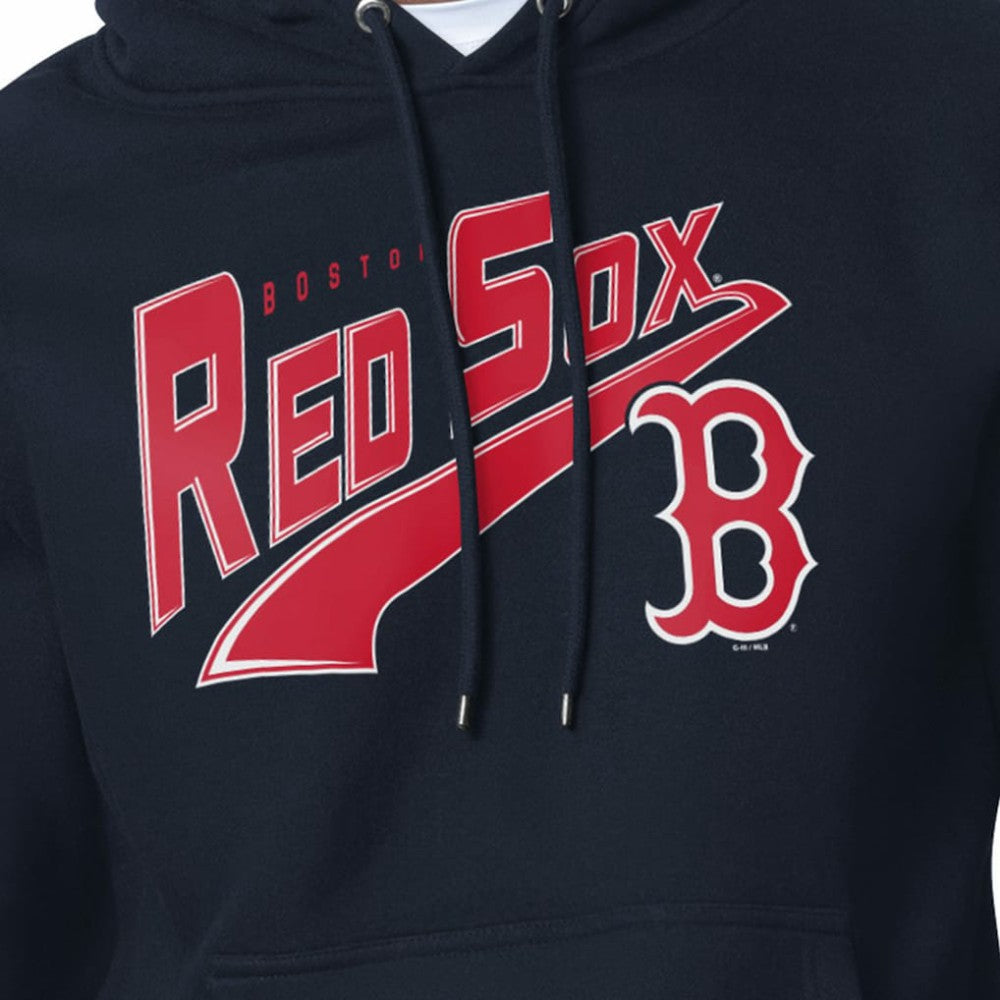 Boston Red Sox Starter Modern Tailsweep Fleece Tri-Blend Pullover Hoodie Online
