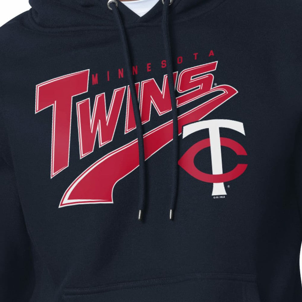 Minnesota Twins Starter Modern Tailsweep Fleece Tri-Blend Pullover Hoodie for sale