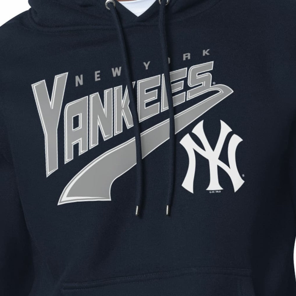 New York Yankees Starter Modern Tailsweep Fleece Tri-Blend Pullover Hoodie Discount