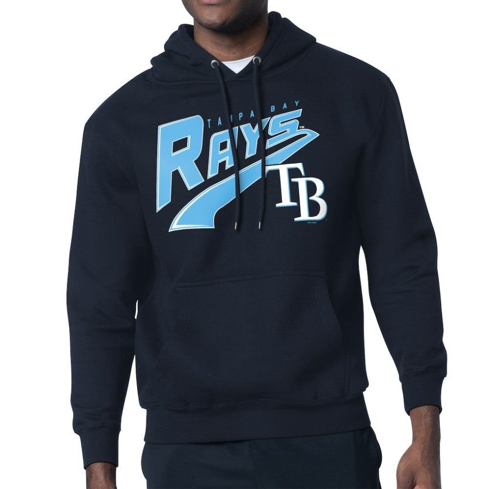 Tampa Bay Rays Starter Modern Tailsweep Fleece Tri-Blend Pullover Hoodie for sale