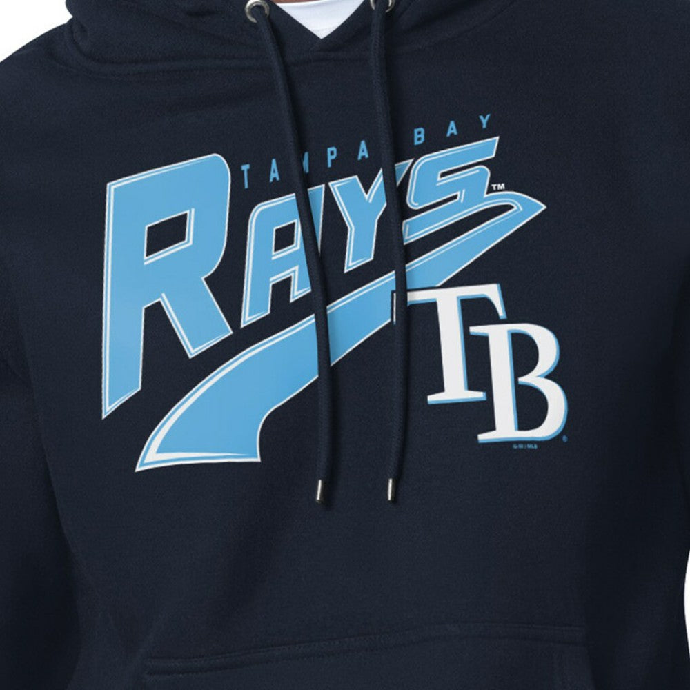 Tampa Bay Rays Starter Modern Tailsweep Fleece Tri-Blend Pullover Hoodie for sale
