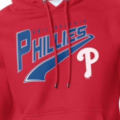 Philadelphia Phillies Starter Modern Tailsweep Fleece Tri-Blend Pullover Hoodie Discount