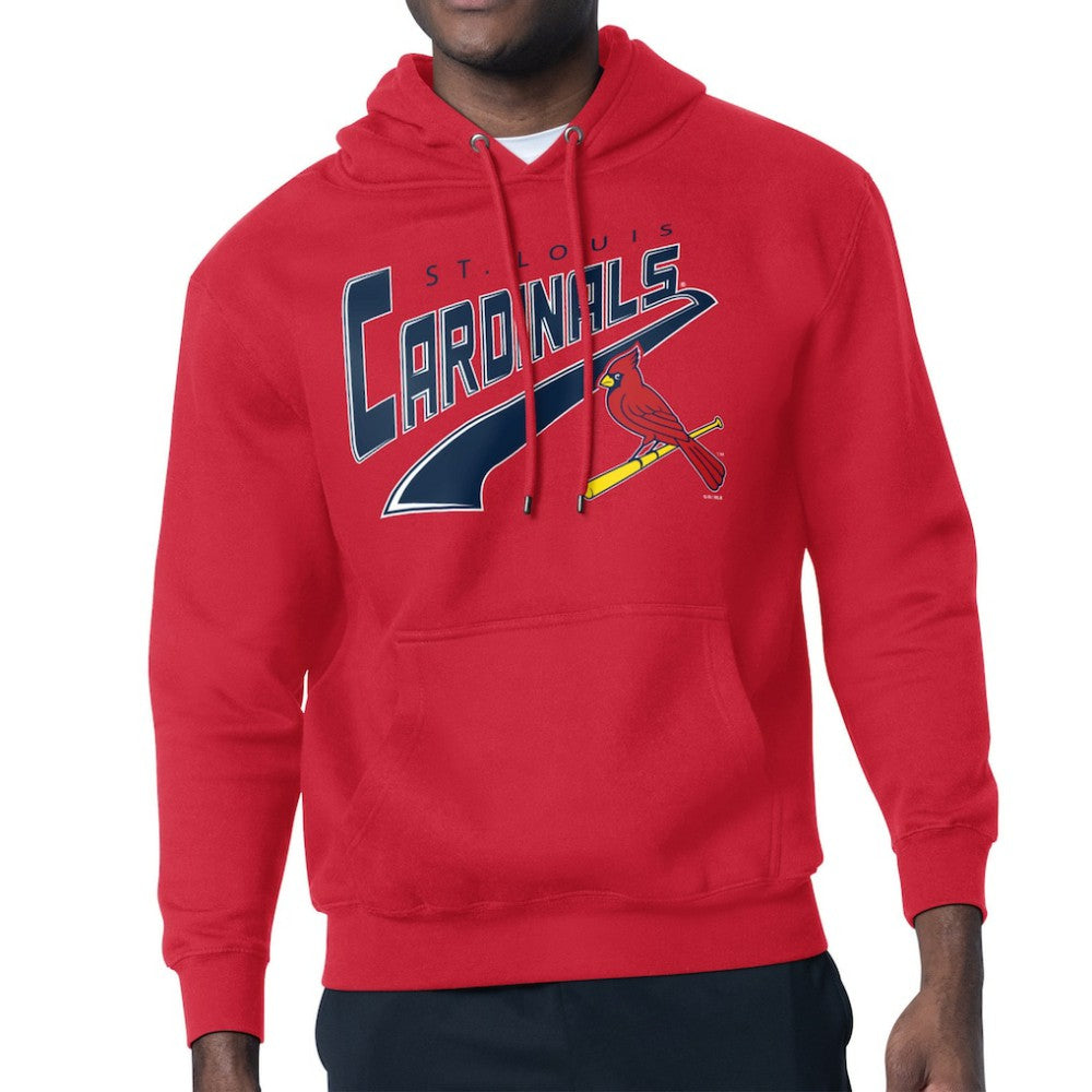 St. Louis Cardinals Starter Modern Tailsweep Fleece Tri-Blend Pullover Hoodie Near Me