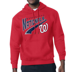 Washington Nationals Starter Modern Tailsweep Fleece Tri-Blend Pullover Hoodie for sale