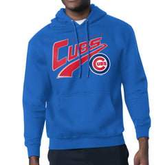 Chicago Cubs Starter Modern Tailsweep Fleece Tri-Blend Pullover Hoodie Outlet