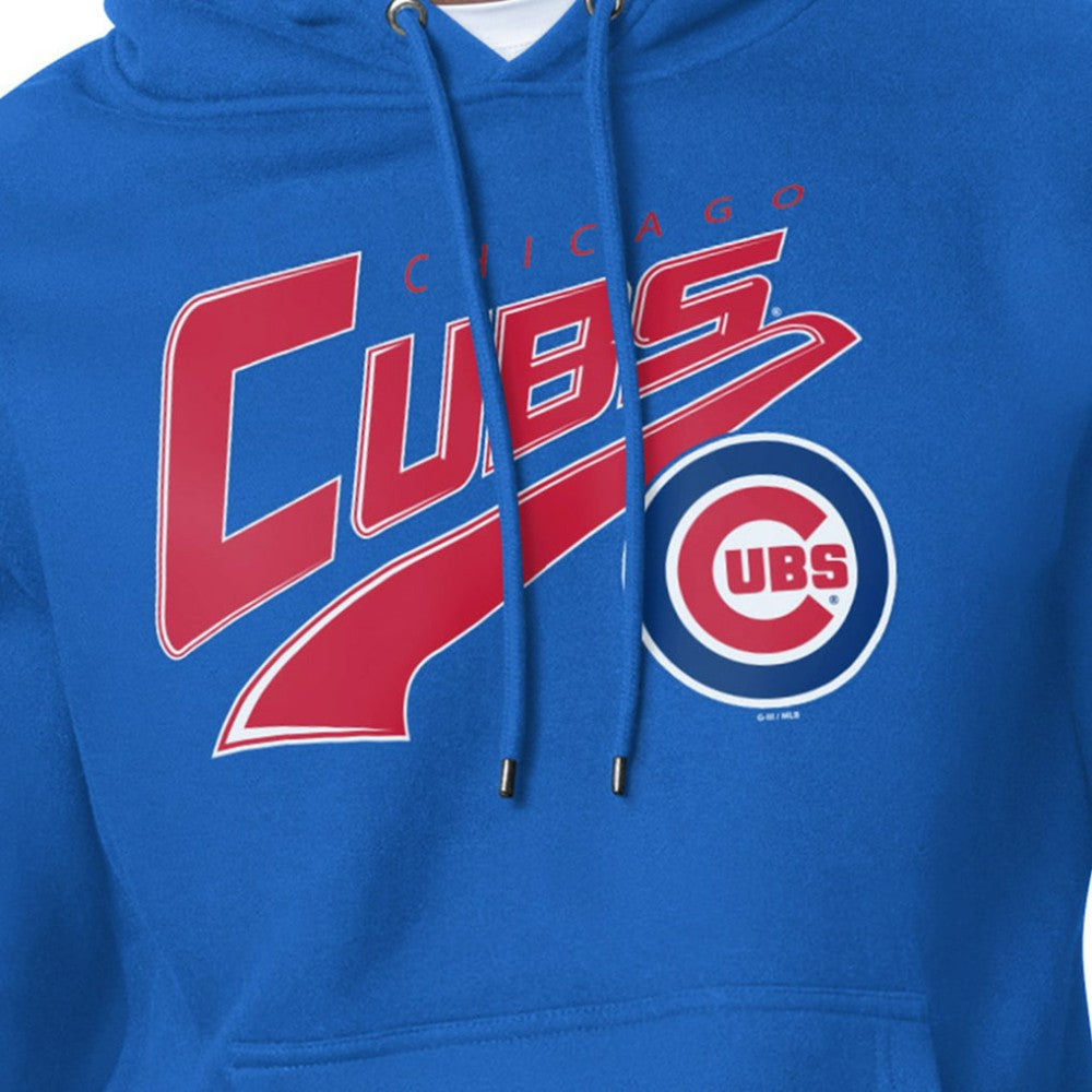 Chicago Cubs Starter Modern Tailsweep Fleece Tri-Blend Pullover Hoodie Outlet