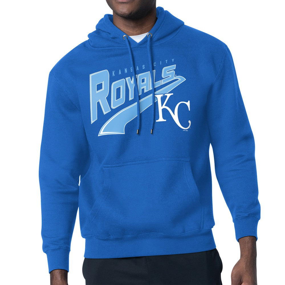 Kansas City Royals Starter Modern Tailsweep Fleece Tri-Blend Pullover Hoodie Sale