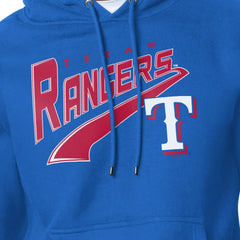 Texas Rangers Starter Modern Tailsweep Fleece Tri-Blend Pullover Hoodie Discount