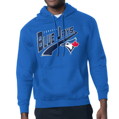 Toronto Blue Jays Starter Modern Tailsweep Fleece Tri-Blend Pullover Hoodie Outlet