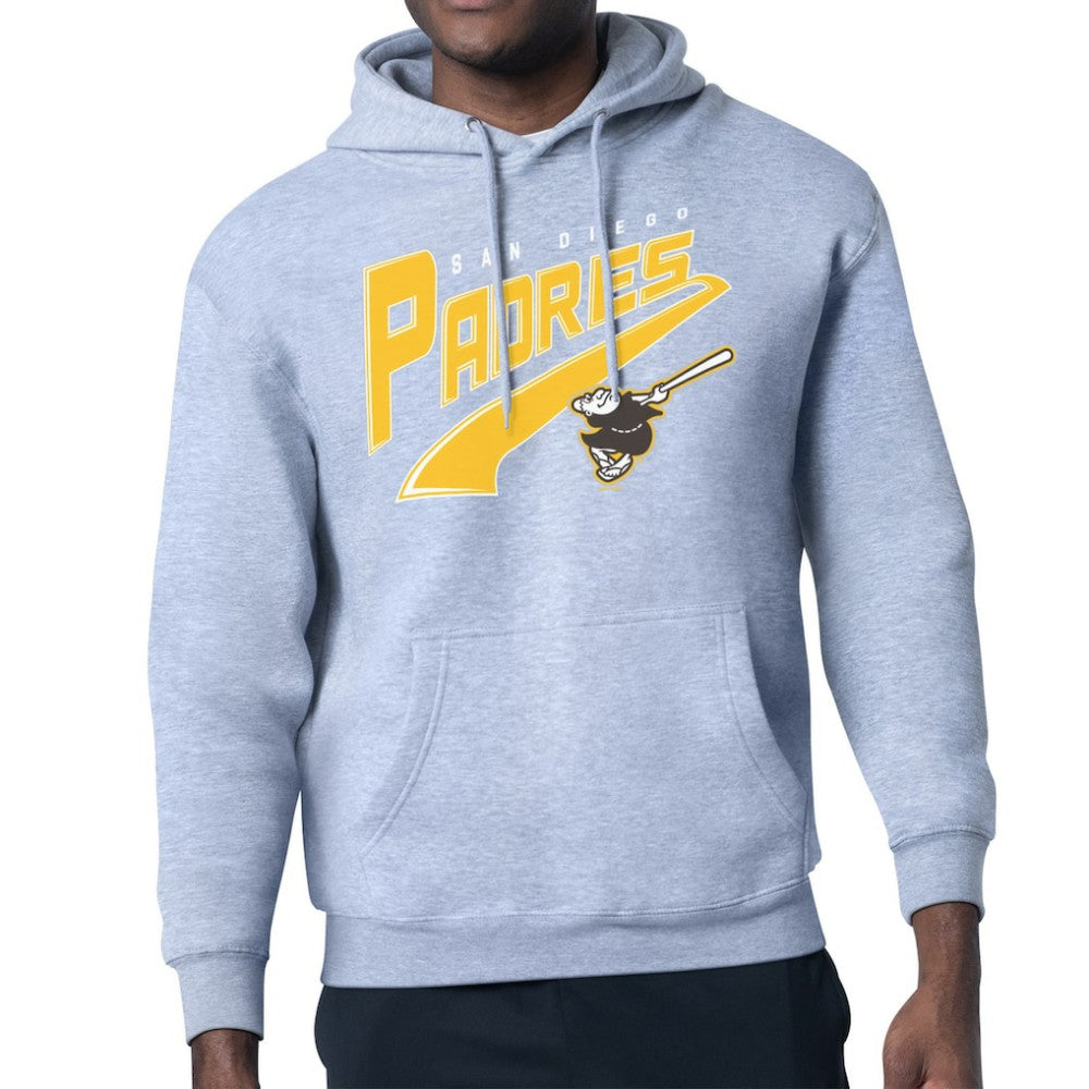 San Diego Padres Starter Modern Tailsweep Fleece Tri-Blend Pullover Hoodie Discount