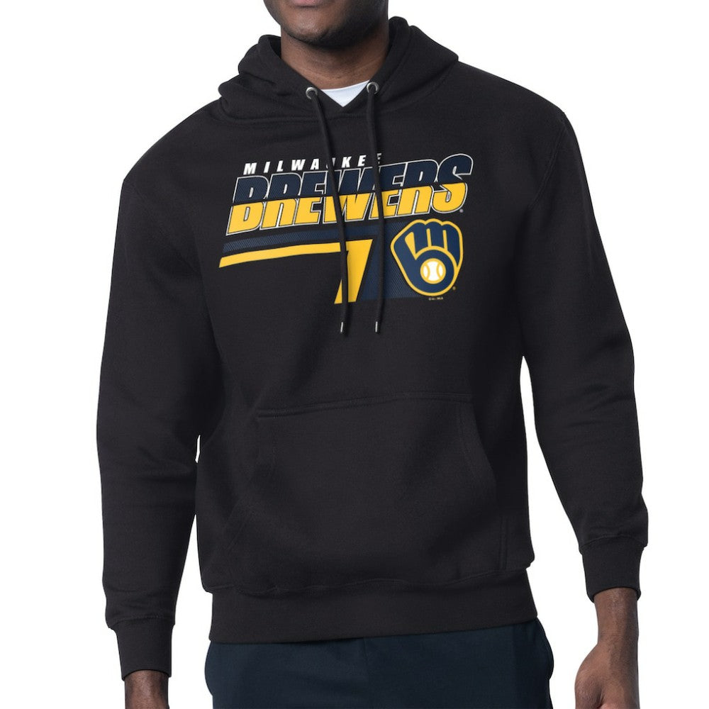 Milwaukee Brewers Starter Logo Push Graphic Hoodie Near Me