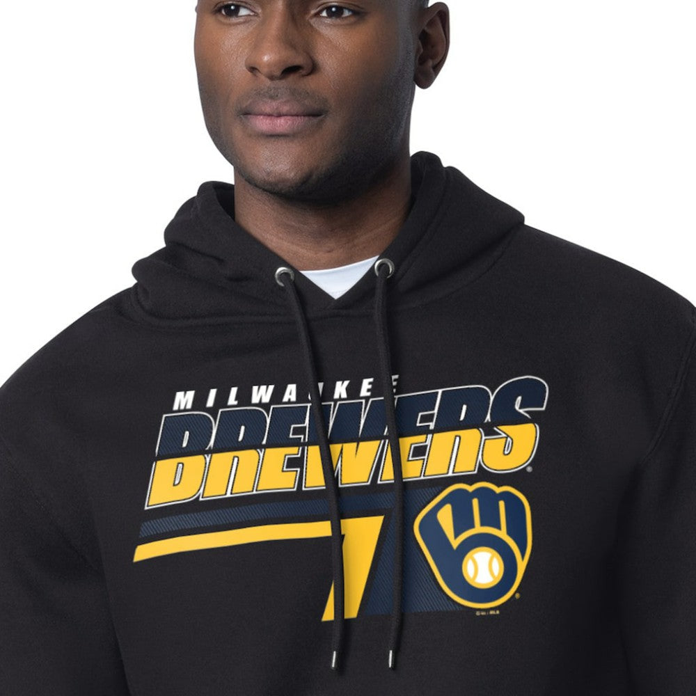 Milwaukee Brewers Starter Logo Push Graphic Hoodie Near Me