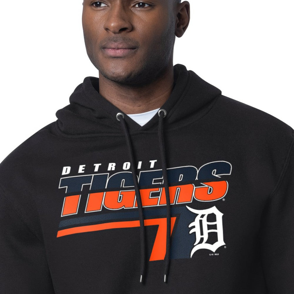 Detroit Tigers Starter Logo Push Graphic Hoodie for sale